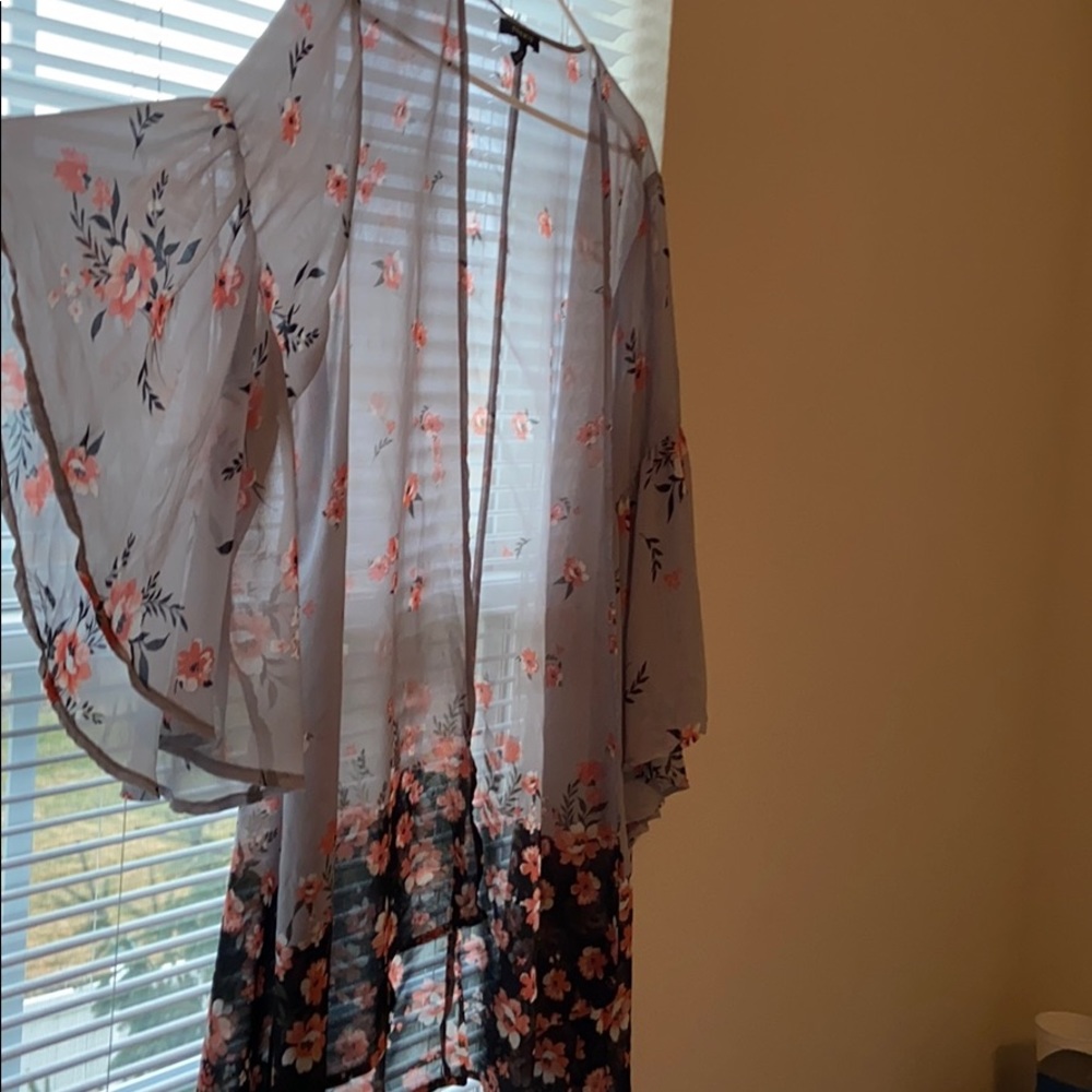 Sheer kimono